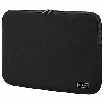 Чехол для ноутбука HEIKKI SLIM 15,6'' (ХЕЙКИ), неопрен, Case, черный, 26х37х2,5 см