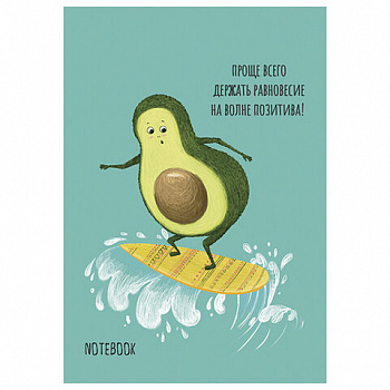 Блокнот МАЛЫЙ ФОРМАТ А6 105x152 мм, 40 л., гребень, фольга, TWIN лак, клетка, "МИКС 3" (8 видов)