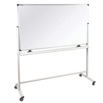 Доска магнитно-маркерная НА СТЕНДЕ 120х180 см, 2-сторонняя, ГАРАНТИЯ 10 ЛЕТ, BRAUBERG Premium