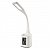 Настольная лампа / светильник SONNEN HS-01 на подставке, LCD-экран, СВЕТОДИОДНАЯ, 5 Вт, белый