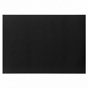 Доска меловая А3 (29,7х42 см), немагнитная, без рамки, ПВХ, ЧЕРНАЯ, BRAUBERG