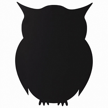 Доска на холодильник магнитно-меловая 30х40 см "Baby Owl" с набором аксессуаров, BRAUBERG