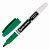 Маркер стираемый для белой доски ЗЕЛЕНЫЙ, BRAUBERG, 4 мм, с клипом, эргономичный корпус