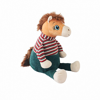 Подарок новогодний МИЛАШКА СТЕША "Мягкая игрушка-символ 2026 года", НАБОР конфет 1000 г, WELDAY (ВЭЛДЭЙ)