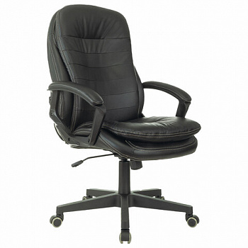 Кресло офисное BRABIX PREMIUM "Omega EX-589", экокожа, черное