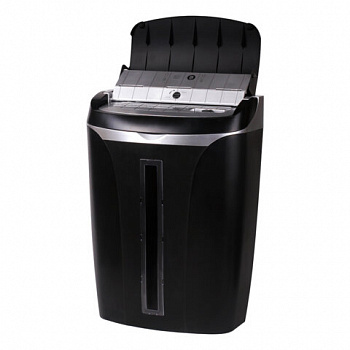 Уничтожитель (шредер) с автоподачей BRAUBERG AUTO OF-50X, CD, 4 уровень секретности, 4х35 мм, 50 листов, 17 литров