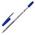 Ручка шариковая BRAUBERG "M-500 CLASSIC", СИНЯЯ, корпус прозрачный, узел 0,7 мм, линия письма 0,35 мм