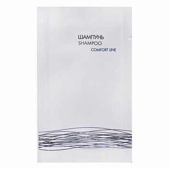 Шампунь одноразовый 10 мл, КОМПЛЕКТ 500 шт., COMFORT LINE, саше, флоупак