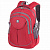 Рюкзак BRAUBERG HIGH SCHOOL универсальный, 3 отделения, "Рассвет", красный, 46х31х18 см