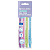 Ручки гелевые "BRAUBERG ULTRA GEL PASTEL", СИНИЕ, НАБОР 4 ШТУКИ, стандартный наконечник 0,5 мм, линия письма 0,35 мм
