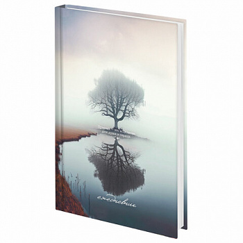 Ежедневник недатированный А5 145х215 мм, ламинированная обложка, 160 л., STAFF, "Древо жизни"