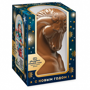 Шоколадная фигурка "Символ Года Лошадь" 100 г, в коробке, МОНЕТНЫЙ ДВОР