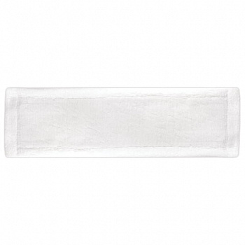 Насадка МОП плоская для швабры/держателя 40 см, уши/карманы (ТИП У/К), микрофибра, LAIMA