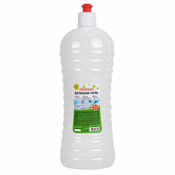 Средство для отбеливания, дезинфекции и уборки 1 л БЕЛИЗНА ЛЮБАША, гель, 604519, СМ-27