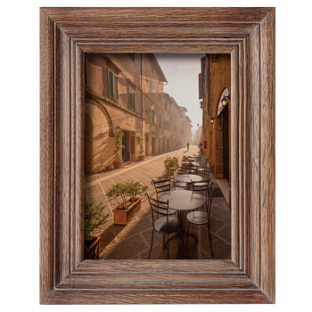 Рамка из мангового дерева BRAUBERG LOFT EL CLASICO, фото 13х18 см, стекло, 19х24 см