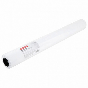 Бумага широкоформатная рулон для плоттера, 841 мм х 45 м х втулка 50,8 мм, 80 г/м2, белизна CIE 146%, BRAUBERG