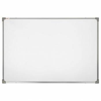 Доска магнитно-маркерная 90х120 см, металлическая рамка, STAFF ECO