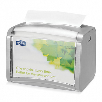 Диспенсер для салфеток TORK (Система N4) Xpressnap, настольный, серый