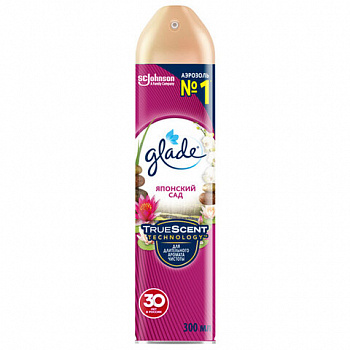 Освежитель воздуха аэрозольный 300 мл, GLADE "Японский сад"