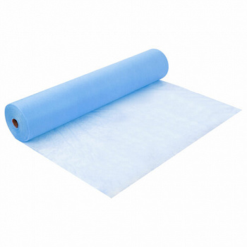 Простыня голубая рулонная с перфорацией 100 шт., 70х200 см, спанбонд 12 г/м2, LAIMA UNIVERSAL