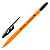 Ручка шариковая BRAUBERG "ULTRA ORANGE", ЧЕРНАЯ, узел 0,7 мм, чернила ГЕРМАНИЯ, наконечник ШВЕЙЦАРИЯ