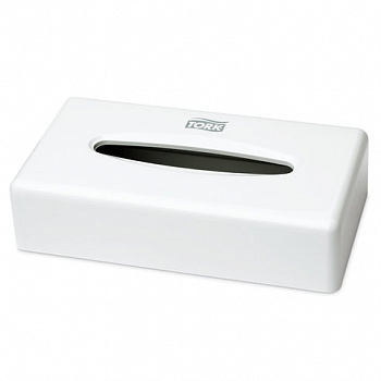 Диспенсер для косметических салфеток TORK (Система F1), настольный, белый