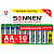 Батарейки КОМПЛЕКТ 10 шт., SONNEN Super Alkaline, АА (LR6,15А), алкалиновые, пальчиковые, в коробке