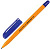 Ручка шариковая STAFF "EVERYDAY BP-247 Orange", СИНЯЯ, шестигранная, корпус оранжевый, линия письма 0,5 мм