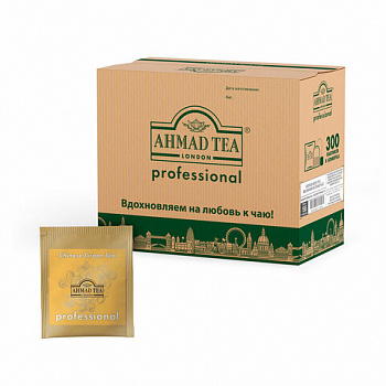 Чай AHMAD "Professional Chinese Green Tea" зеленый, 300 пакетиков в конвертах по 1,8 г