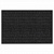 Коврик придверный 40х60 см, ЧЕРНЫЙ, влаго-грязезащитный, 450 г/м2, ребристый, PRIMILA (ПРИМИЛА) EXTRA
