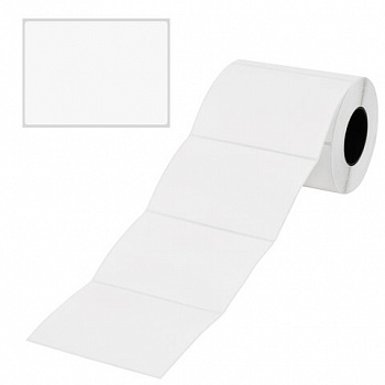 Этикетки термотрансферные, ПОЛИПРОПИЛЕН, 100х72 мм, 500 этикеток в ролике