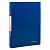 Папка 80 вкладышей BRAUBERG "Office", синяя, 0,8 мм
