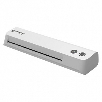 Ламинатор BRAUBERG JET 230W БЕЛЫЙ компактный, А4, 60-150 мкм, скорость 25 см/мин