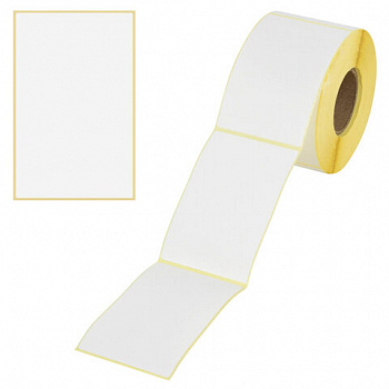 Термоэтикетки ЭКО, 58х80 мм, 350 этикеток в ролике