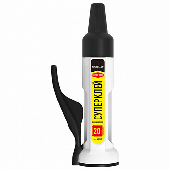 Клей секундный "HQ" суперклей УЛЬТРАПРОЧНЫЙ, ДОЗАТОР + 2 иглы для точечных работ, RABBITEX