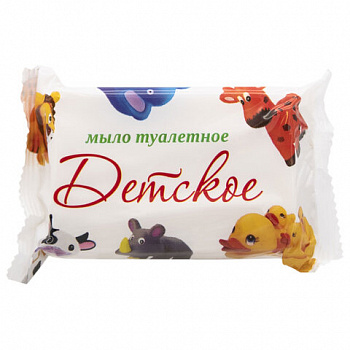 Мыло туалетное 200г "Детское" ММЗ, цветная обертка, ш/к 92075