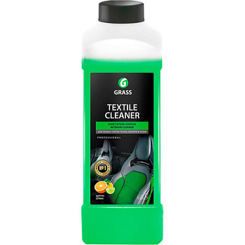 Очиститель обивки салона, для любых типов ткани 1л GRASS TEXTILE CLEANER, цитрус