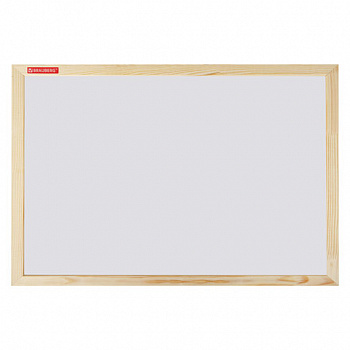 Доска магнитно-маркерная 30х45 см, деревянная рамка, BRAUBERG "Wood"