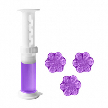 Диски гелевые для унитаза 44г LAIMA "Лаванда", 8 штук, 609784