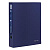 Папка на 4 кольцах BRAUBERG "Диагональ", 40 мм, темно-синяя, до 300 листов, 0,9 мм