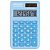 Калькулятор карманный CROMEX CX-210N-BU (96х62 мм), 8 разрядов, двойное питание, голубой