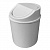 Контейнер, урна, ведерко для мусора НАСТОЛЬНОЕ, 2,4 л., 165x135мм, белый, BoomHouse