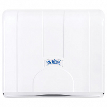 Диспенсер для полотенец LAIMA PROFESSIONAL LSA (Система H2), Z-сложения, белый, ABS, 607991, 3570-0