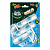 Блок туалетный подвесной твердый 3шт x 50г MASTER FRESH GOLD DUO EFFECT 5в1 "Морской", С0007434