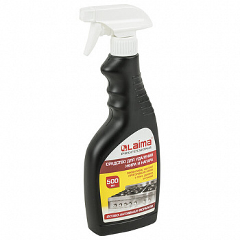Средство для чистки плит, духовок, грилей от жира/нагара 500 мл, АНТИЖИР LAIMA, распылитель