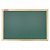 Доска для мела магнитная 30х45 см, зеленая, деревянная рамка, BRAUBERG "Wood"
