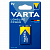 Батарейка алкалиновая 1 шт., VARTA LONGLIFE POWER, Крона 9V (6LR61, 6LF22, 1604A)