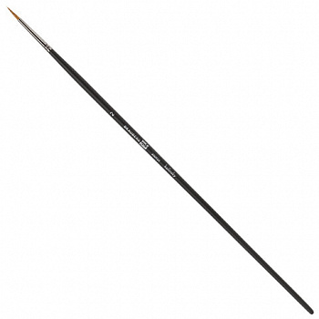 Кисть художественная проф. BRAUBERG ART CLASSIC, колонок, круглая, № 2, длинная ручка