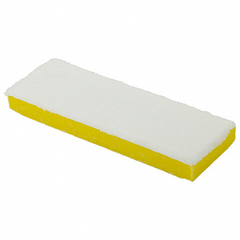 Насадка МОП для швабры самоотжимной "Бабочка" 603607, спонж/микрофибра 26 см, на липучке, ЛЮБАША