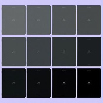 Тетради предметные, КОМПЛЕКТ 12 ПРЕДМЕТОВ, 48 л., SoftTouch, BRAUBERG "РИТМ"